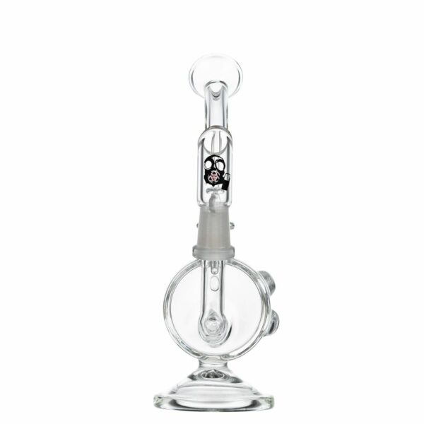 Buy Bio Hazard Glass Micro Dab Rig with Inline Perc | Clear in australia