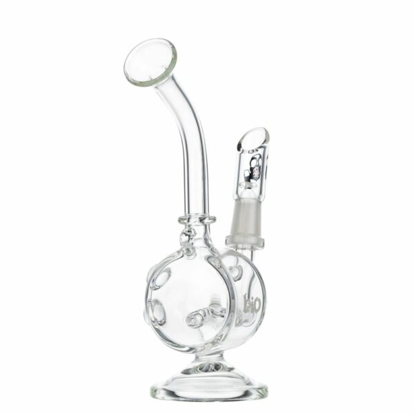 Buy Bio Hazard Glass Micro Dab Rig with Inline Perc | Clear in australia