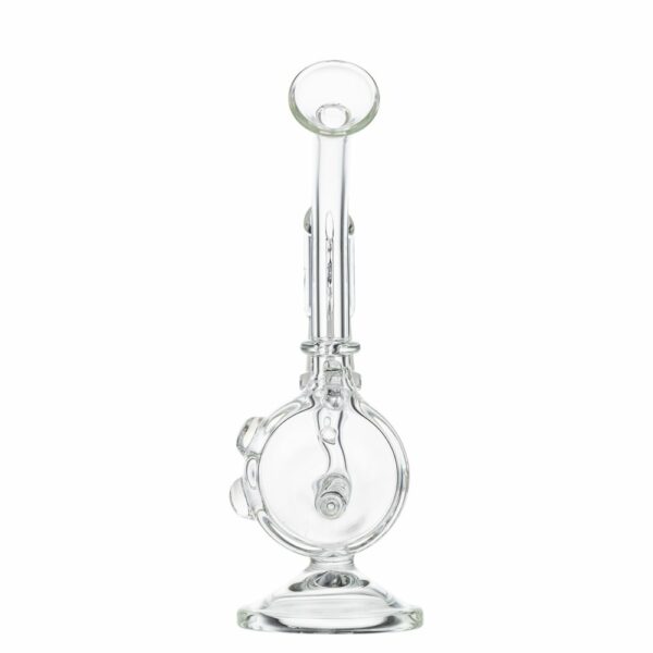 Buy Bio Hazard Glass Micro Dab Rig with Inline Perc | Clear in australia