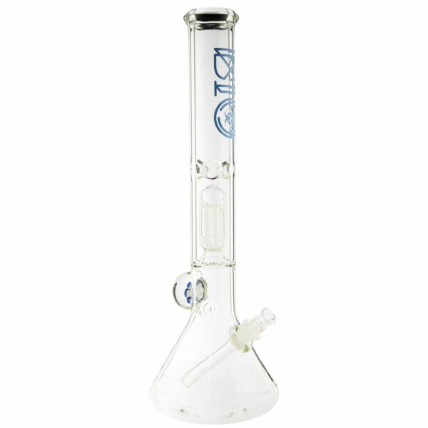 Buy Bio Hazard Beaker Base Ice Bong with 8-Arm Tree Percolator | 18 Inch in australia