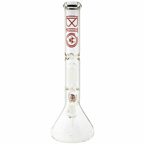 Buy Bio Hazard Beaker Base Ice Bong with 8-Arm Tree Percolator | 18 Inch in australia