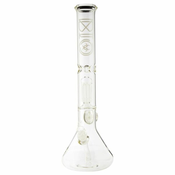 Buy Bio Hazard Beaker Base Ice Bong with 8-Arm Tree Percolator | 18 Inch in australia